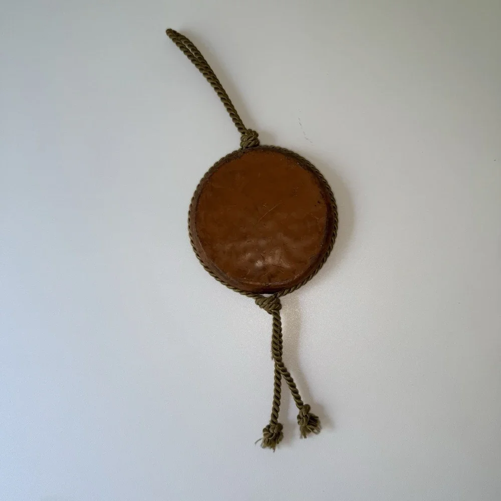 Vtg German Walldurn Wax Medallion Wandertag Hiking 1982 Nittenau Folk‎ Art Wall